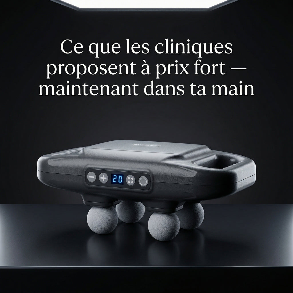 Masseur Vibrant Pro 4D — Relax Pro Gabon