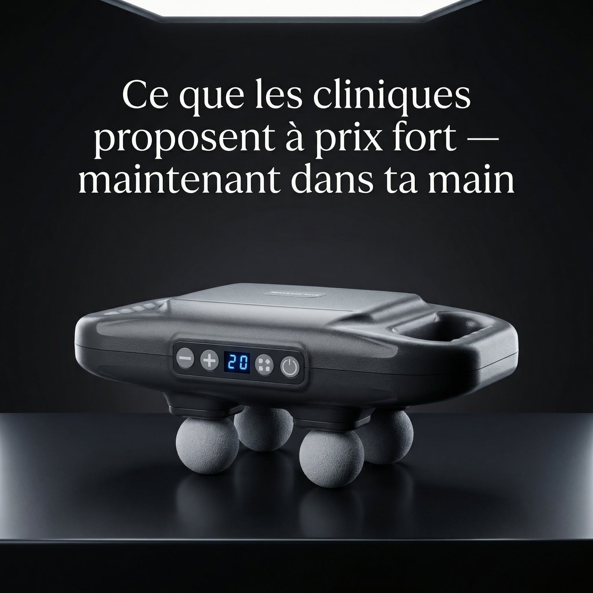 Masseur Vibrant Pro 4D — Relax Pro Gabon