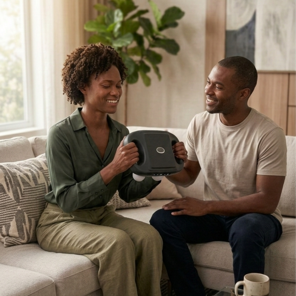 Masseur Vibrant Pro 4D — Relax Pro Gabon